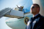 USA. Præsident Barack Obama fotograferet i forbindelse med markeringen af 10-året for orkanen Katrina i New Orleans. 