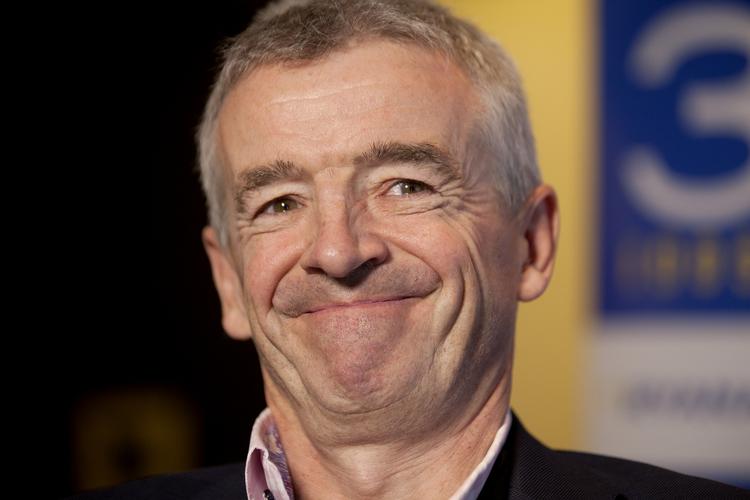 Optimist. På trods af slagsmålet med fagbevægelsen satser Ryanairs topchef Michael O'Leary stort på Københvans Lufthavn. 