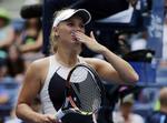Tennis. Caroline Wozniacki slog Jamie Loeb i første runde ved US Open. 