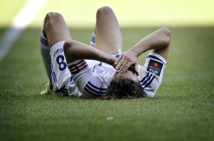 Hjemmebane. Thomas Delaney kender græsset, der skal spilles på fredag, udmærket. 