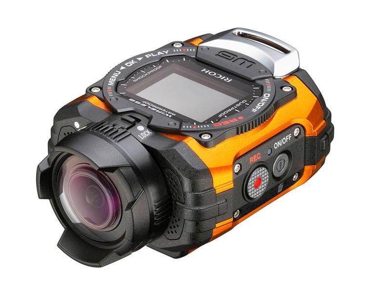 Vandtæt. RICOH WG-M1 er vandtæt og kan tages med ned på 10 meters dybde. 