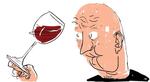 Uhm. Druen bag to af Italiens mest kendte vine dyrkes ved Alba. Her finder man forførende dufte og det legendariske tanninbid. Illustration: Mette Dreyer 