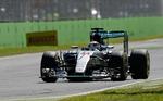 SUVERÆN. Lewis Hamilton var søndag urørlig i sin Mercedes, da det italienske grand prix blev kørt. 
