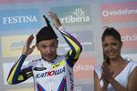 ETAPEVINDER. Med sejren på 15. etape manglede Joaquian Rodriguez sølle to sekunder i at overtage den samlede føring. 