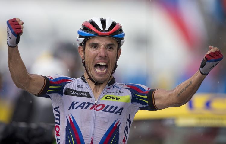 FAVORIT. Joaquim Rodriguez skal på den sidste store bjergetape i Vueltaen vise, at han kan gribe chancen og trække førertrøjen af Fabio Aru. 