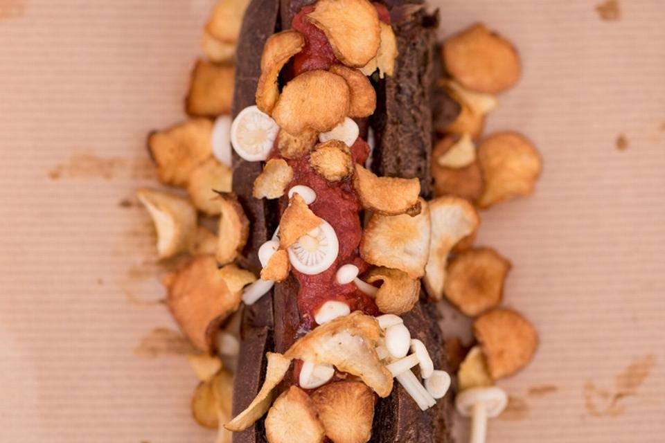 Hot. Her er det Timm Vladimirs bud på en god hotdog. 