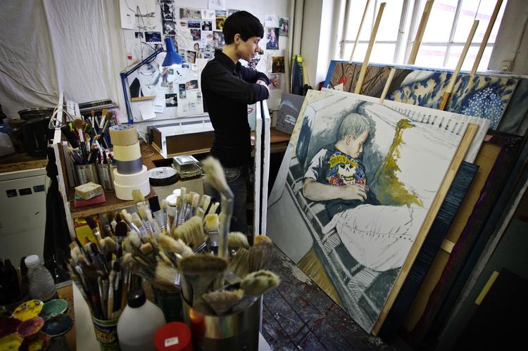 Materialer. Mange af de svenske kunstnere for ikke dækket deres udlæg for indkøb af materialer. 