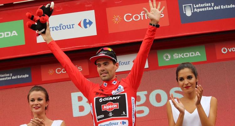 Ensom. Tom Dumoulin vil være overladt til sig selv, når dagens etape bliver afgjort. 