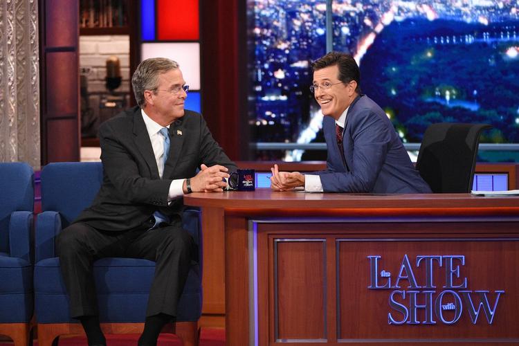 Stephen Colbert, Jeb Bush
