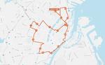 Halvmaraton. 25.000 mennesker skal løbe denne rute søndag 13. september. 