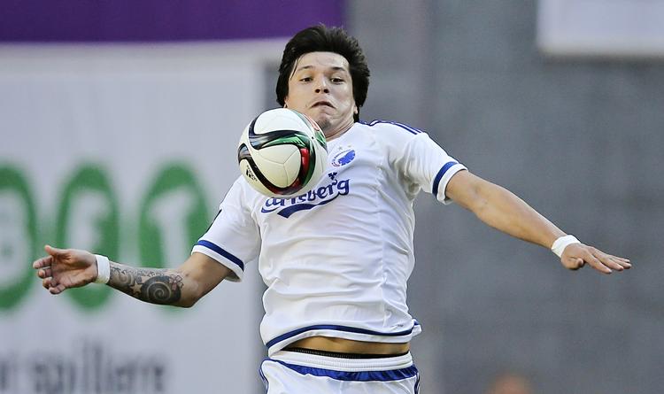 Dyr. Federico Santander kostede angiveligt FCK over 20 millioner kroner. Han har endnu ikke scoret i Superligaen, men en enkelt træffer i den kuldsejlede Europa League-kampagne er det dog blevet til. 