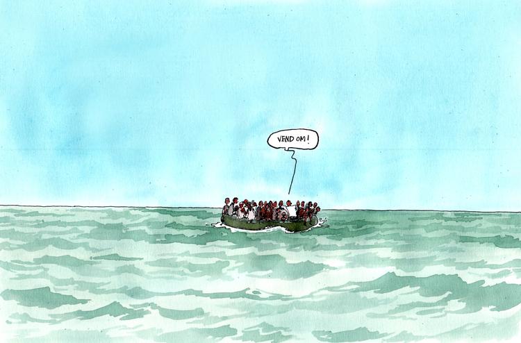 Tegning. Roald Als 