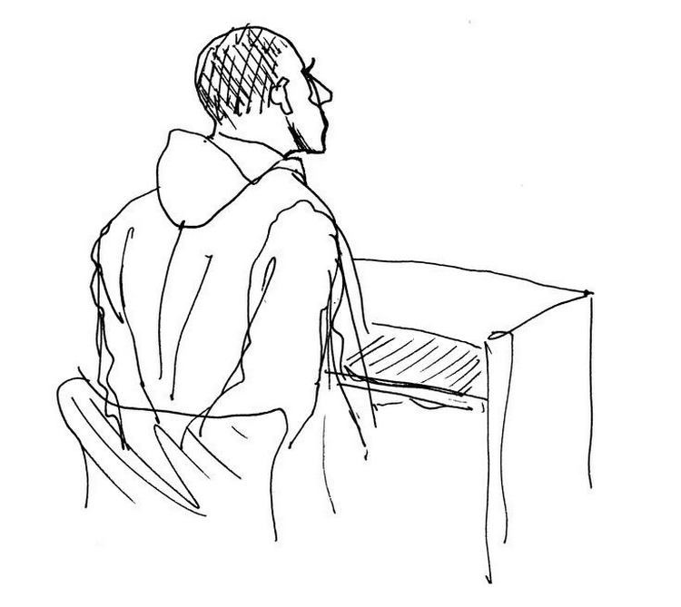 Tegning. Anne-Marie Steen Petersen 