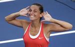 HALLO! Der blev en lille smule stille på Arthur Ashe Stadium, da Roberta Vinci udspillede Serena Williams i sidste parti af US Open-semifinalen. 