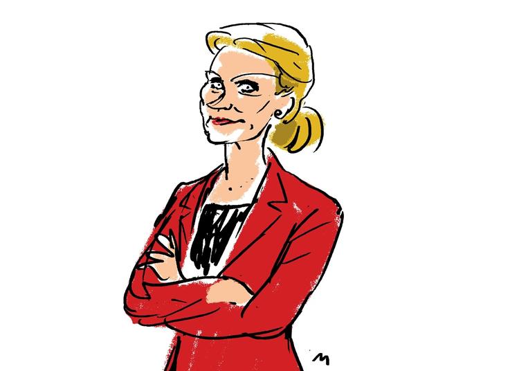 Leder. Helle Thorning-Schmidt kan fejre sit 10-års formandsjubilæum som den ubestridte leder af sit parti og sin regering. 