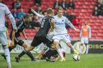 Endelig. Efter en noget svingende sæsonstart scorede Kasper Kusk sit første superligamål for FCK mod sin gamle klub, AaB – af respekt for sin tid i Aalborg undlod kantspilleren at juble. 
