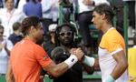 Verdensklasse. David Ferrer (tv) og Rafael Nadal (th) hører til de helt tunge drenge i tenniseliten. DE ligger nr. 8 og 7 på ranglisten. Ferrer har været fremme som nr. 3, mens Nadal har ligget helt på toppen i sammenlagt 141 uger siden 2008. 
