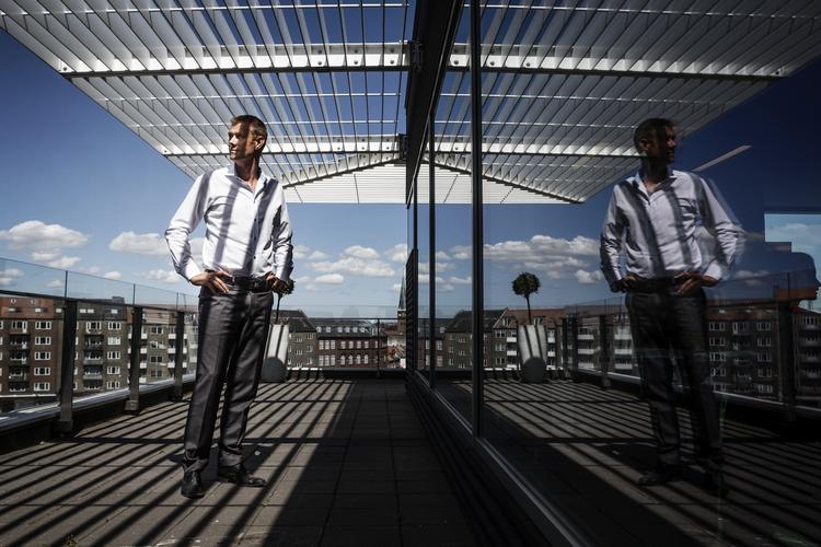 Portræt af Henrik Lind