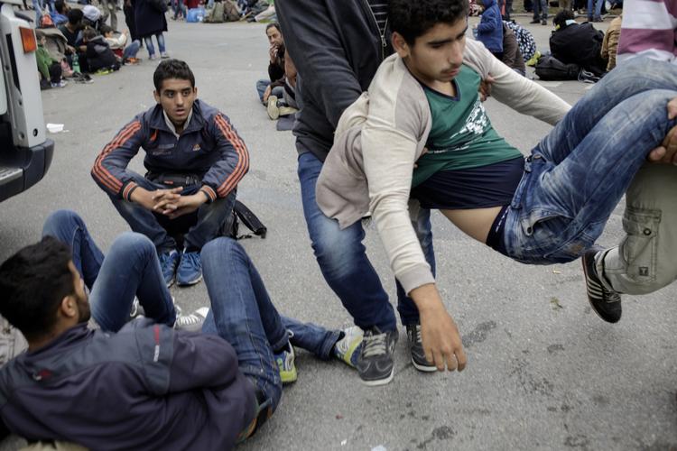 Pres. Nickelsdorf. er ved at bukke under for flygtninge- og migrantpresset. 