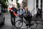Livligt. De nye barer i Vestergade tiltrækker de helt unge, og unge råber altså højere i gaden, end man gjorde før i tiden, mener Søren Rud. 