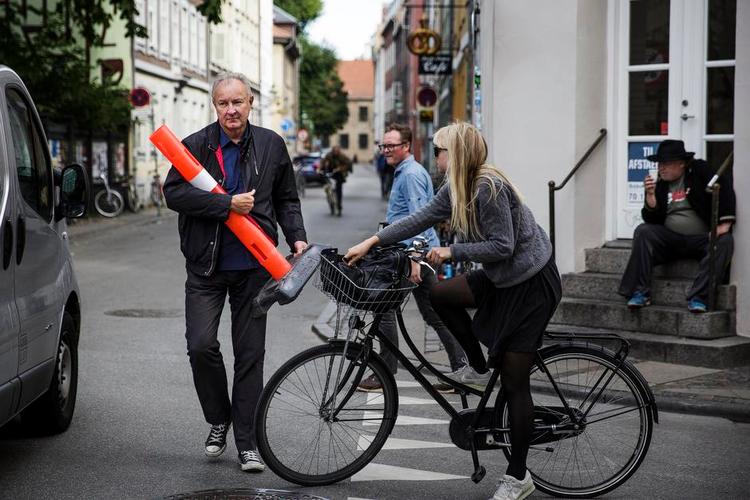 Livligt. De nye barer i Vestergade tiltrækker de helt unge, og unge råber altså højere i gaden, end man gjorde før i tiden, mener Søren Rud. 