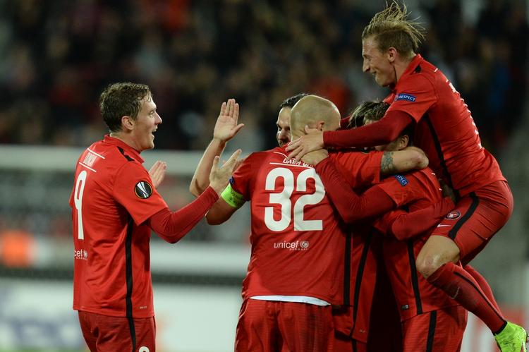 Jubel. FCM er stemplet ind i Europa med tre point. 