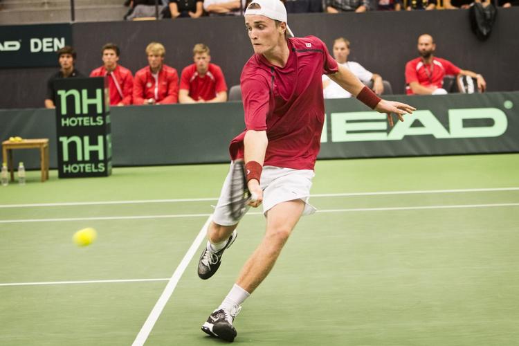 Torpegaard. Søndag skal den 21-årige i aktion igen i single. 