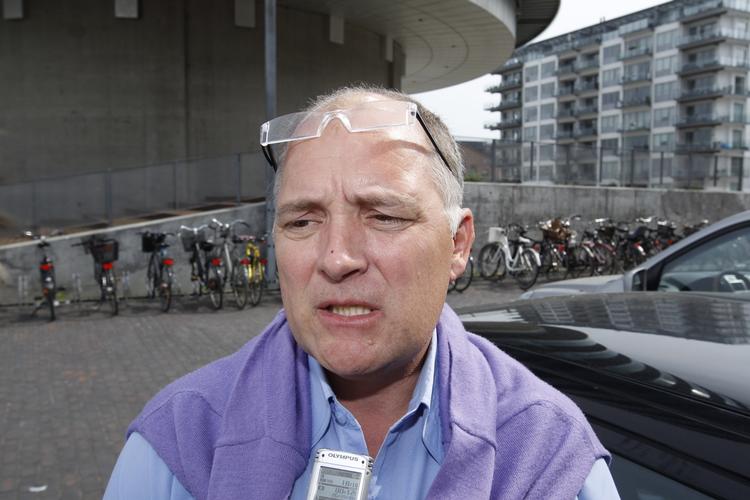 KANDIDAT. HK-formand Kim Simonsen, der gerne havde set en hurtig fusion, er en af kandidaterne som afløser til Harald Børsting. 