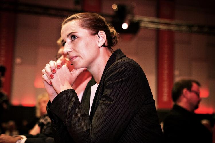 Partiformand. Mette Frederiksen deltager ved sit første landsmøde i rollen som partiformand. 
