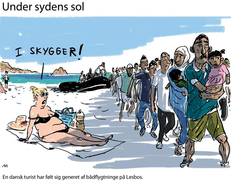 Tegning. Mette Dreyer 