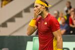 0-3. Også i doublen vandt Spanien, og dermed er Rafael Nadal og co. sikker på sejren over Danmark. 