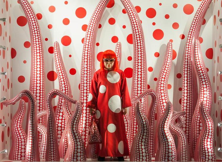 Kusama. Udstillingen 'I uendeligheden' kan ses på Louisiana frem til slutningen af januar måned. 