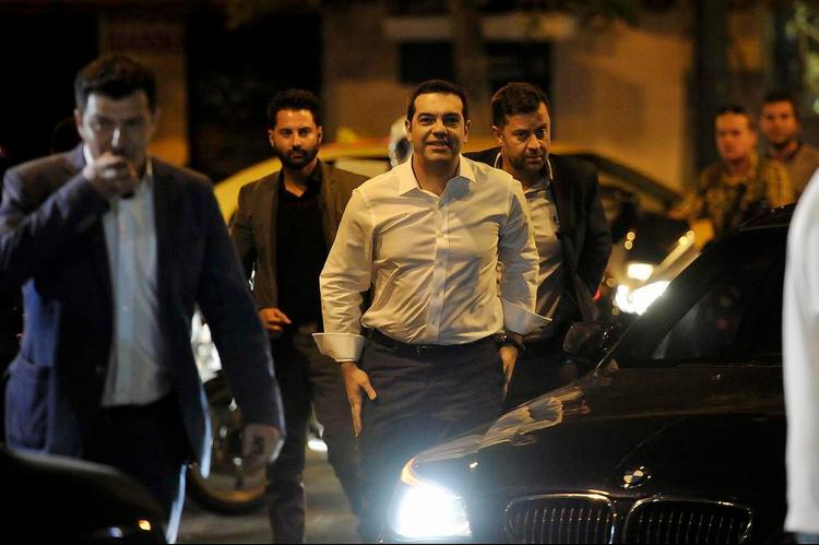 Vinder. Alexis Tsipras kan fortsætte som regeringsleder i Grækenland. 