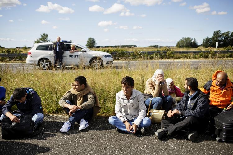 Flygtninge. Hverken K, V eller S ønsker at være en del af EU's asylpolitik. 