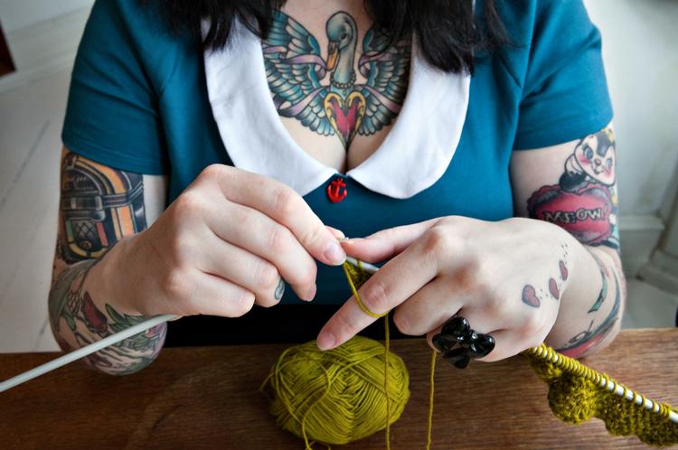 1 2 3 STRIK. Strikkefestivalen Knitwork varer tre dage denne weekend. 