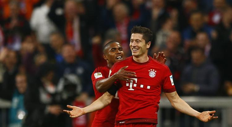 målæder. Robert Lewandowski havde blot brug for ni minutter til at score fem mål. 