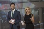Opmærksom. Cecilie Bæk, der her er vært på DR og TV2's store flygtningeindsamlingsshow sammen mde Kåre Quist, er meget påpasselig, når det kommer til den måde hun betegner andre mennesker. 