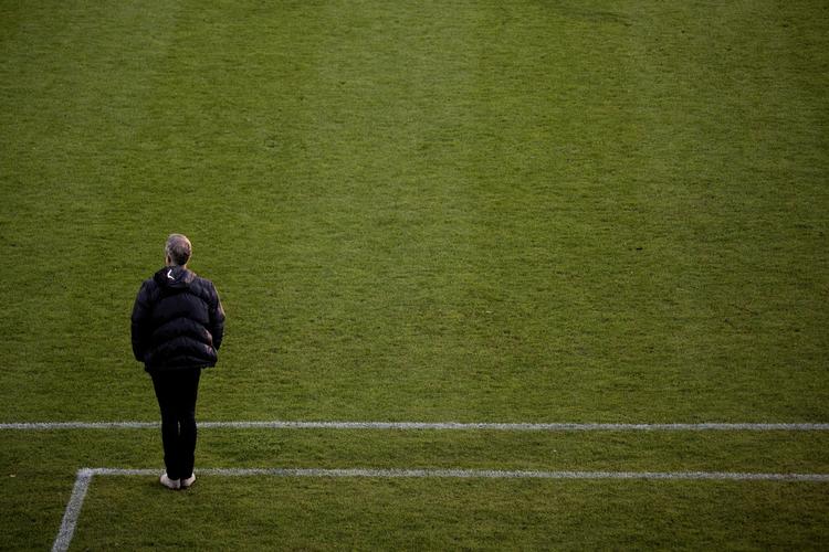 NEDTUR. Michael har afløst Michael som træner i FC Vestsjælland, hvor Hemmingsen nu kæmper som chef for bundholdet i stedet for den fyrede Hansen. 