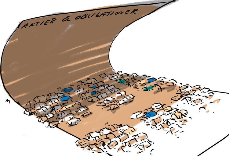 Tegning.Mette Dreyer 