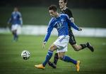 Sensation. Casper Højer Nielsen blev matchvinder, da Lyngby slog Esbjerg ud af pokalturneringen. 