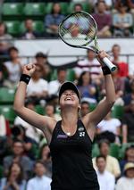 Triumf. Belinda Bencic er klar til finalen i Tokyo. 