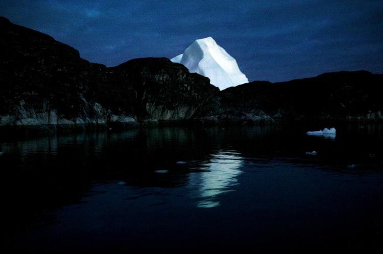 Klimaforandringer. Et isbjerg i Ilulissat i Vestgrønland. Arkiv: 