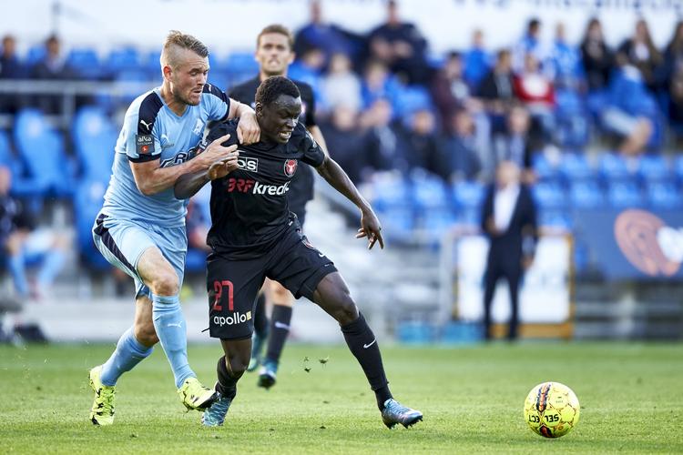 Sejr. Pione Sisto og co. fik den første sejr, siden gevinsten over Hobro for fire uger siden. 