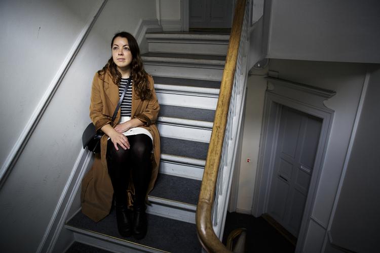 Udleje. Kristina Due blev noget overrasket, da hun opdagede, at en kvinde tog en fremmed mand op i den fremlejede lejlighed. 