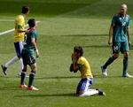 Farvel? Neymar og Brasilien tabte OL-finalen i London i 2012 med 2-1 til Mexico. 
