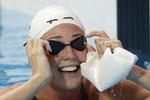 GULD. Med sejren i 50 meter buttyerfly i Beijing har Jeanette Ottesen vundet fire World Cup-løb i denne sæson. 