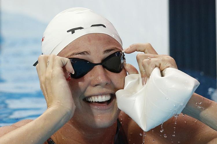 GULD. Med sejren i 50 meter buttyerfly i Beijing har Jeanette Ottesen vundet fire World Cup-løb i denne sæson. 