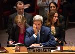 Træthed. Udenrigsminister John Kerry lignede undervejs i dagens debat en mand, der var temmelig træt af det hele. 