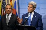 Storpolitik. Det var en dag med både hårde og diplomatiske ord for Lavrov og Kerry. 