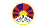 Symbol. Det tibetanske flag er forbudt i Kina. Illustration: Aslak Elias Kelkka 